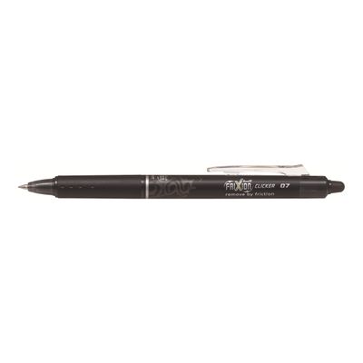 Pilot Frixion Ball Clicker - Roller effaçable - 0,7 mm - noir