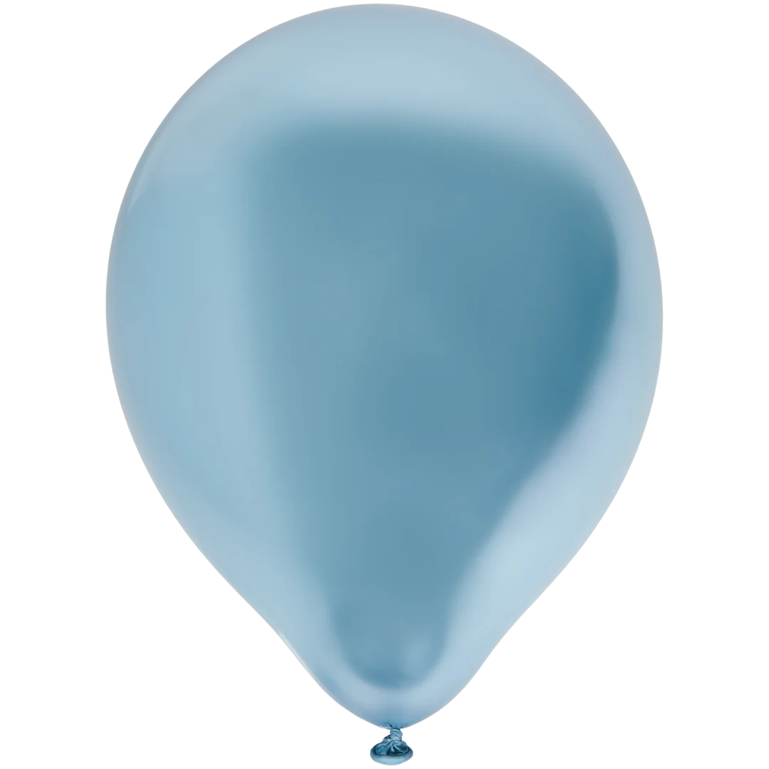 Chroom ballonnen 20 stuks | Ø 23 cm | diverse kleuren