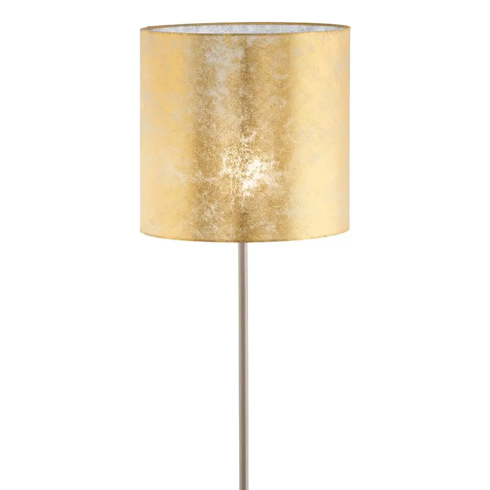 EGLO Viserbella Vloerlamp - E27 - 158,5 cm - Champagne/Goud