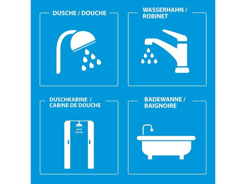 Ajax Badreiniger Shower Power 750 ml Reiniger mit Entkalkungskraft fürs Badezimmer