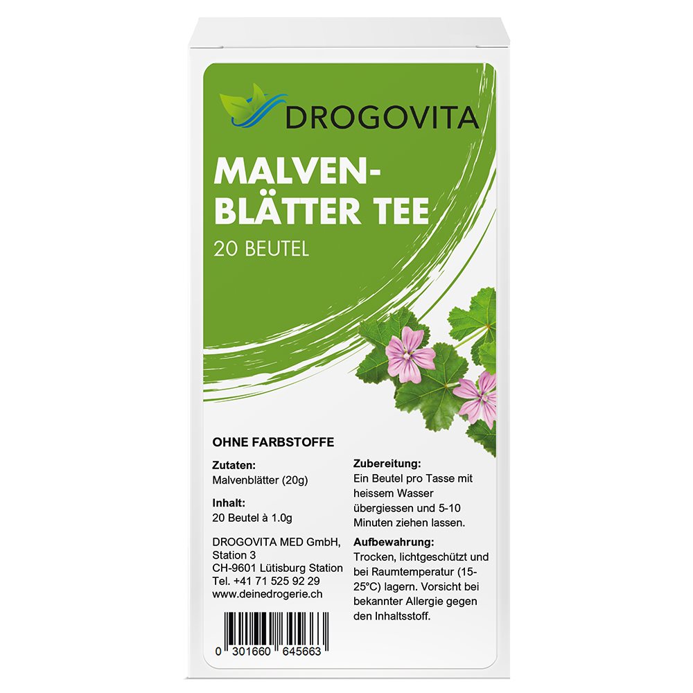 DROGOVITA Malvenblätter Tee Tees Btl 20 Stk