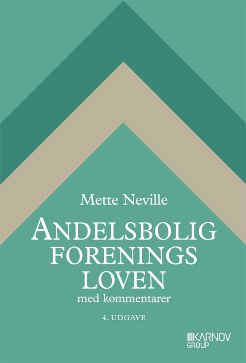 Andelsboligforeningsloven - Mette Neville - Bog