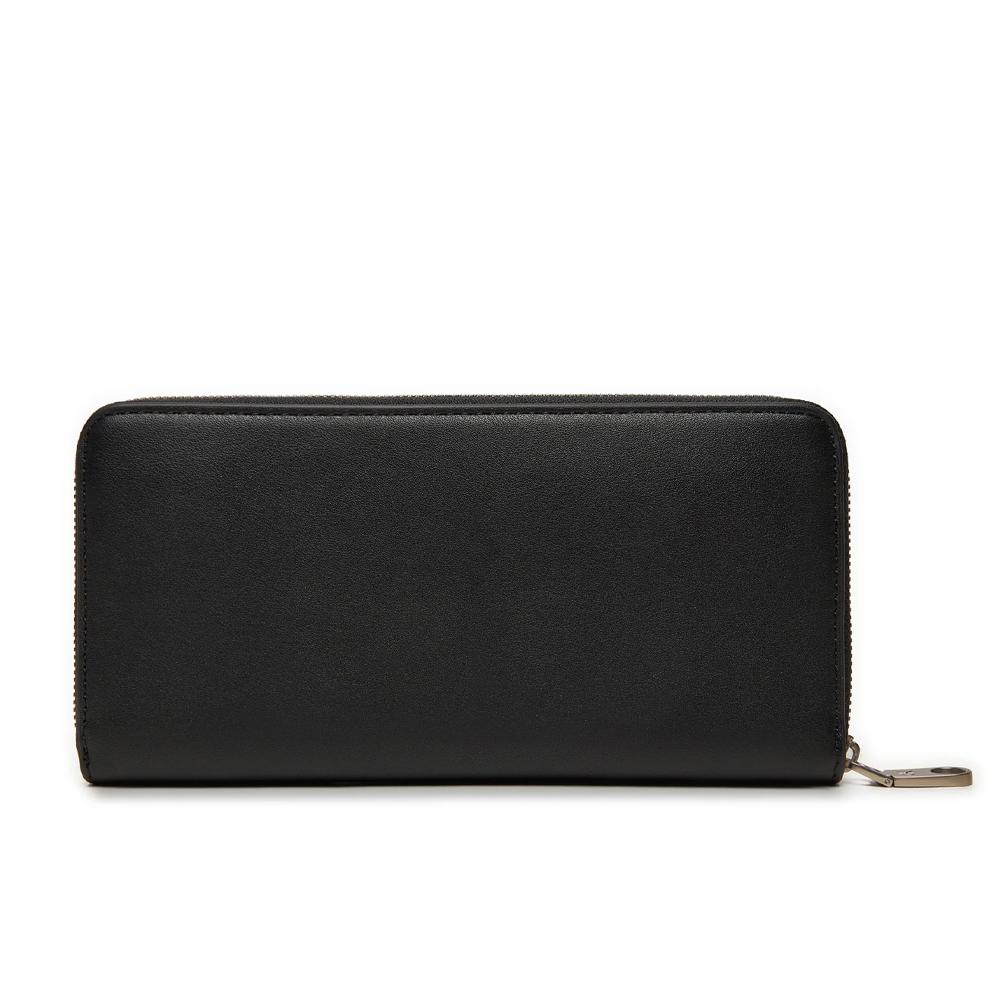 Calvin Klein Jeans Portefeuille Noir Femme Calvin Klein Jeans Sculpted Zip