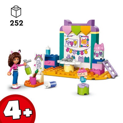 LEGO Gabby's Dollhouse 10795 Lag ting med Baby Boks