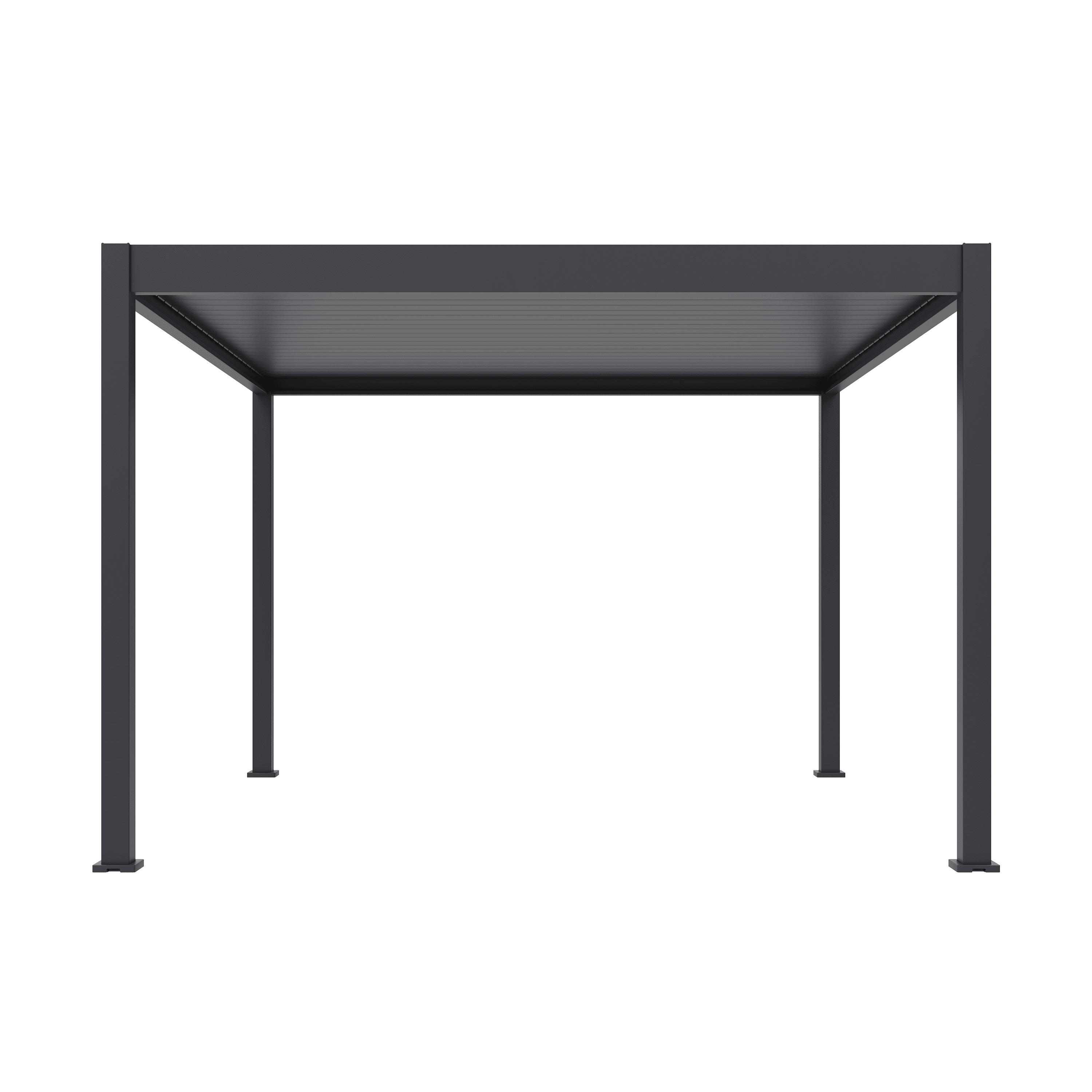Orion Premium 360x400cm elektrische LED overkapping - antraciet