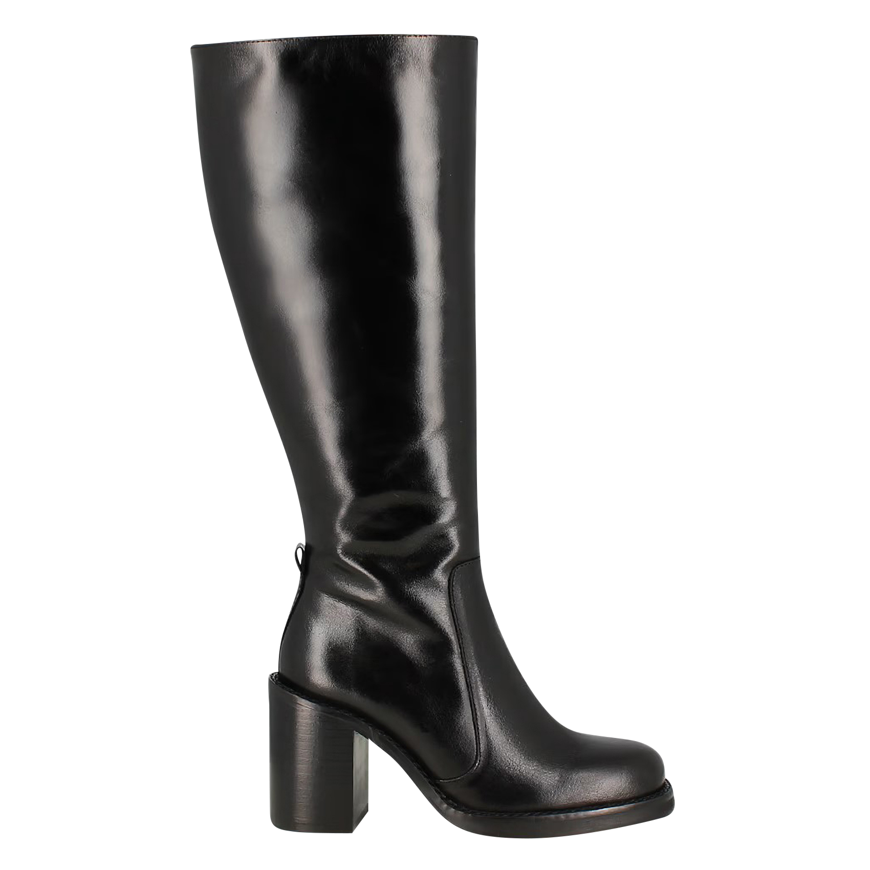 BRETZEL - Bottes en cuir | Noir