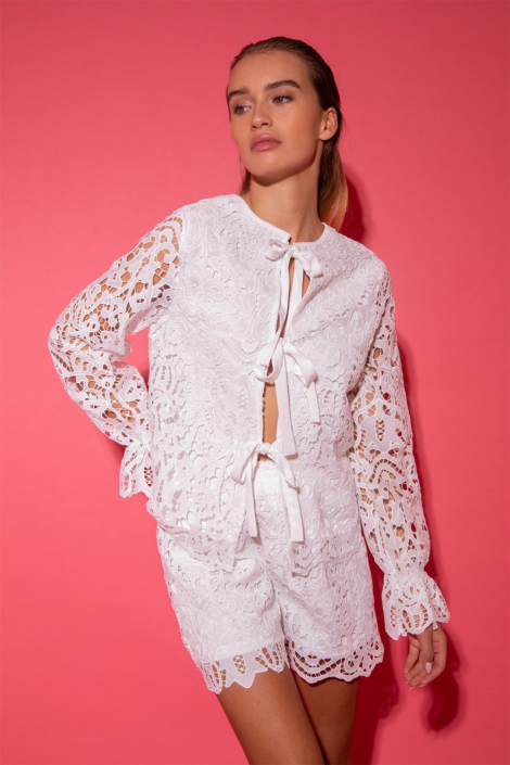 Studio Amaya witte dames blouse