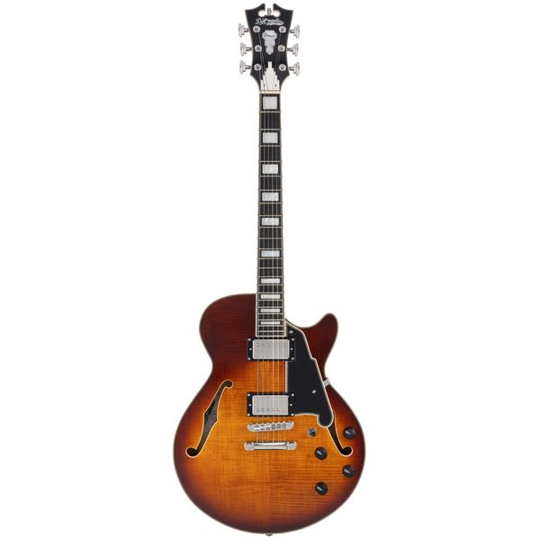 DAngelico Premier SS Dark Iced Tea Burst