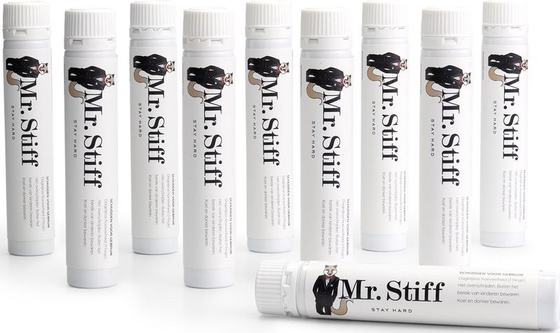 Mr. Stiff Libido shot 25ml - Natuurlijke viagra - Lust verhogend - Libido Mannen - Meer genot tijdens de sex