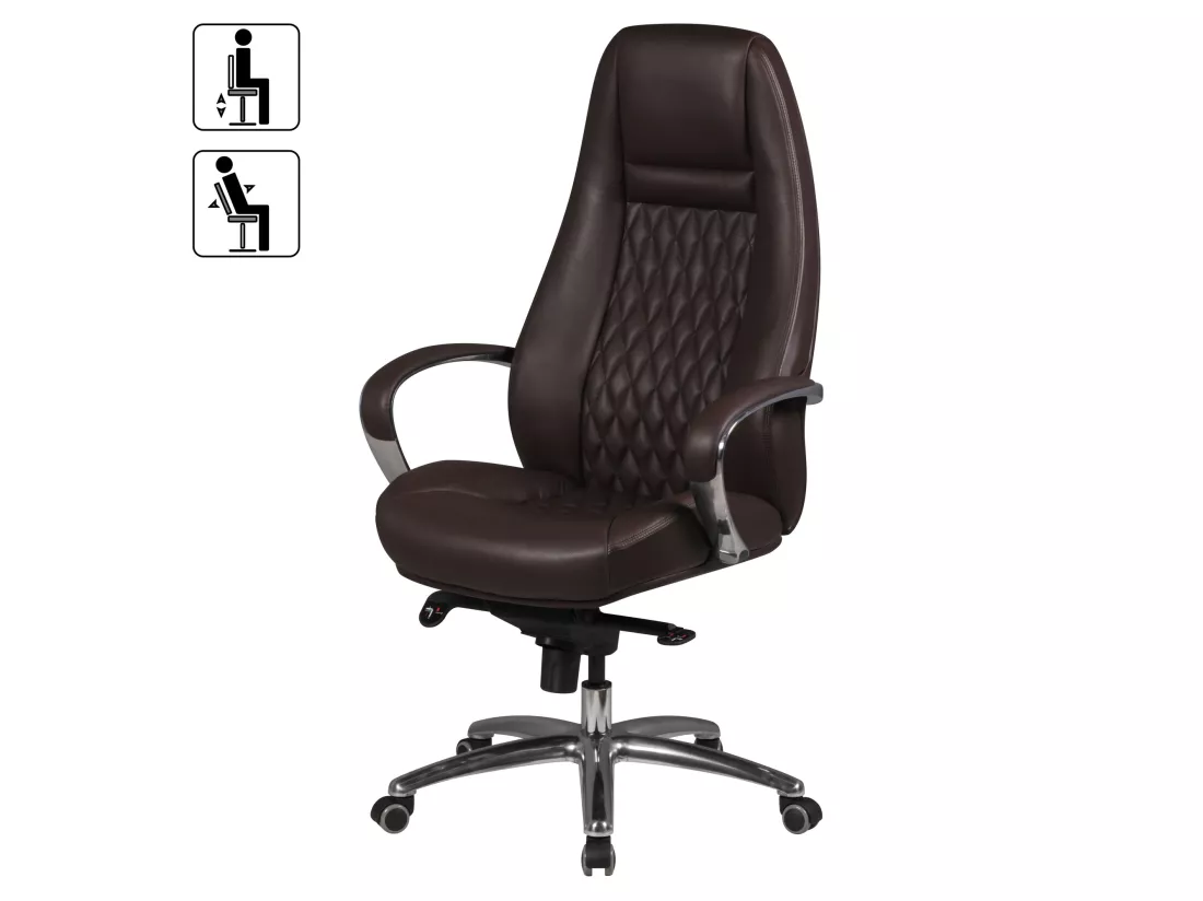 Design Chaise bureau Chaise exécutif Ergonomique Chaise de pivotant Cuir