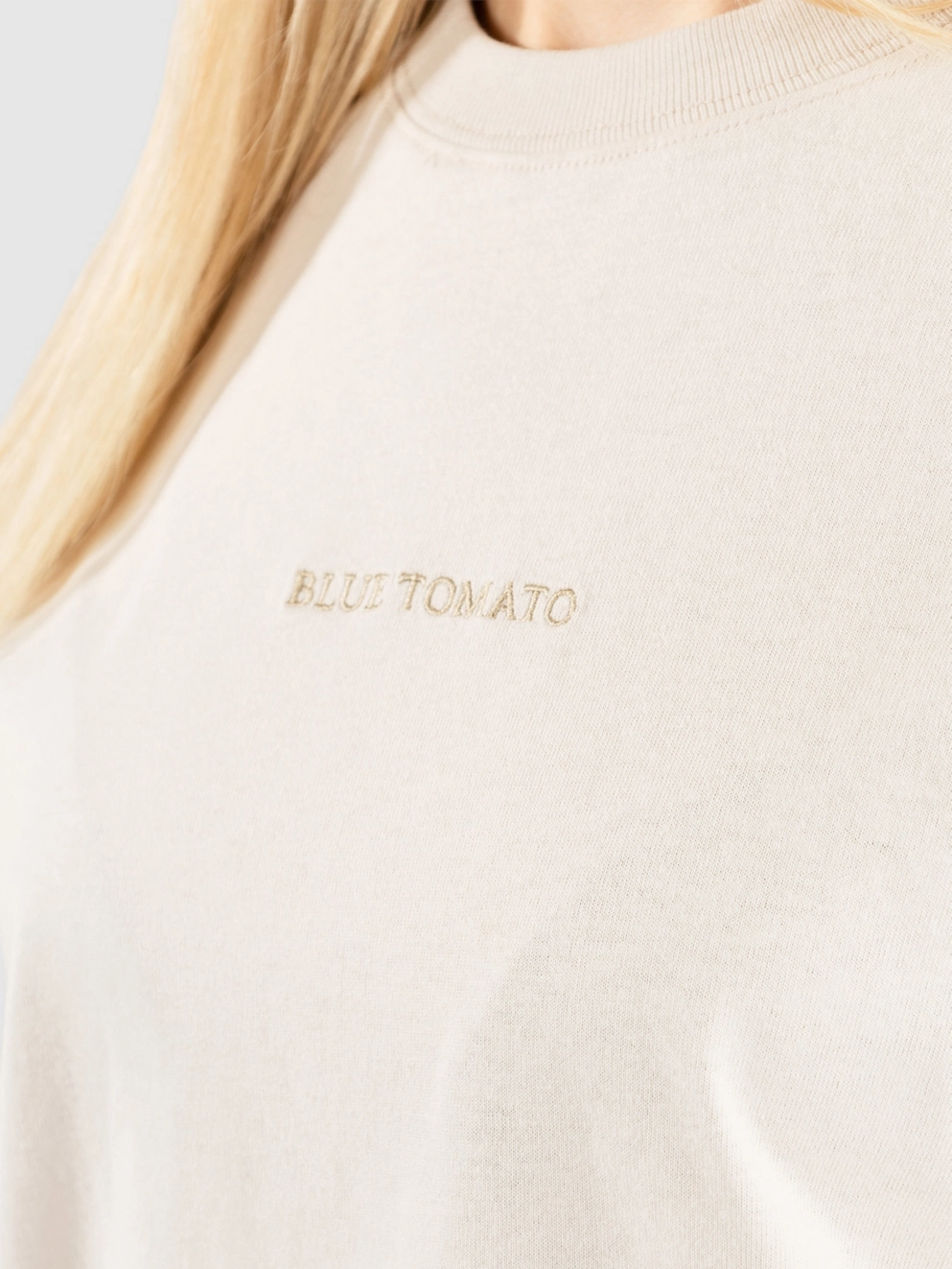 Blue Tomato Minimal Boyfriend T-Shirt warm gray