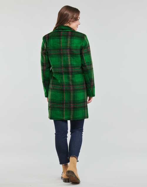 Vila - VIJAYLAH L/S COAT/SU - Vert