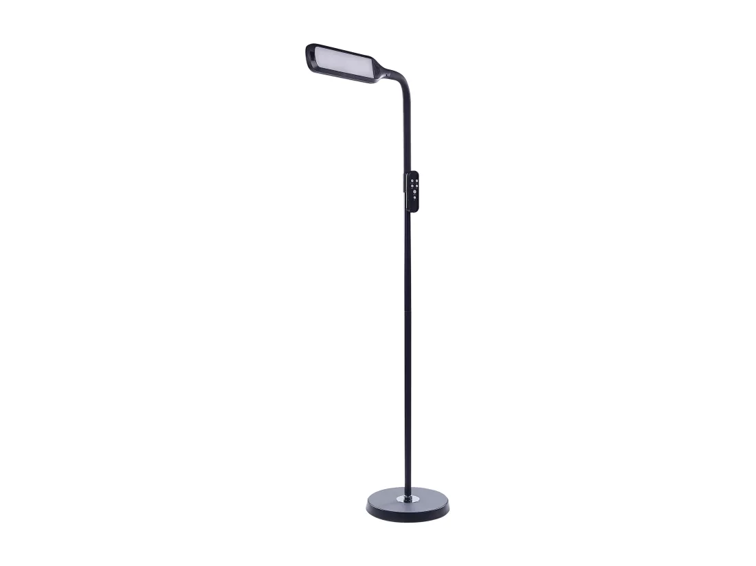 Lampadaire LED ARIES Avec variateur Métal Noir