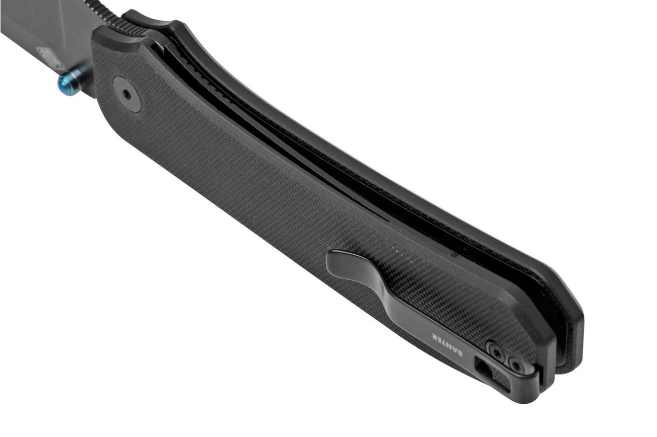 WE Knife Big Banter WE21045-1 zwart zakmes, Ben Petersen design