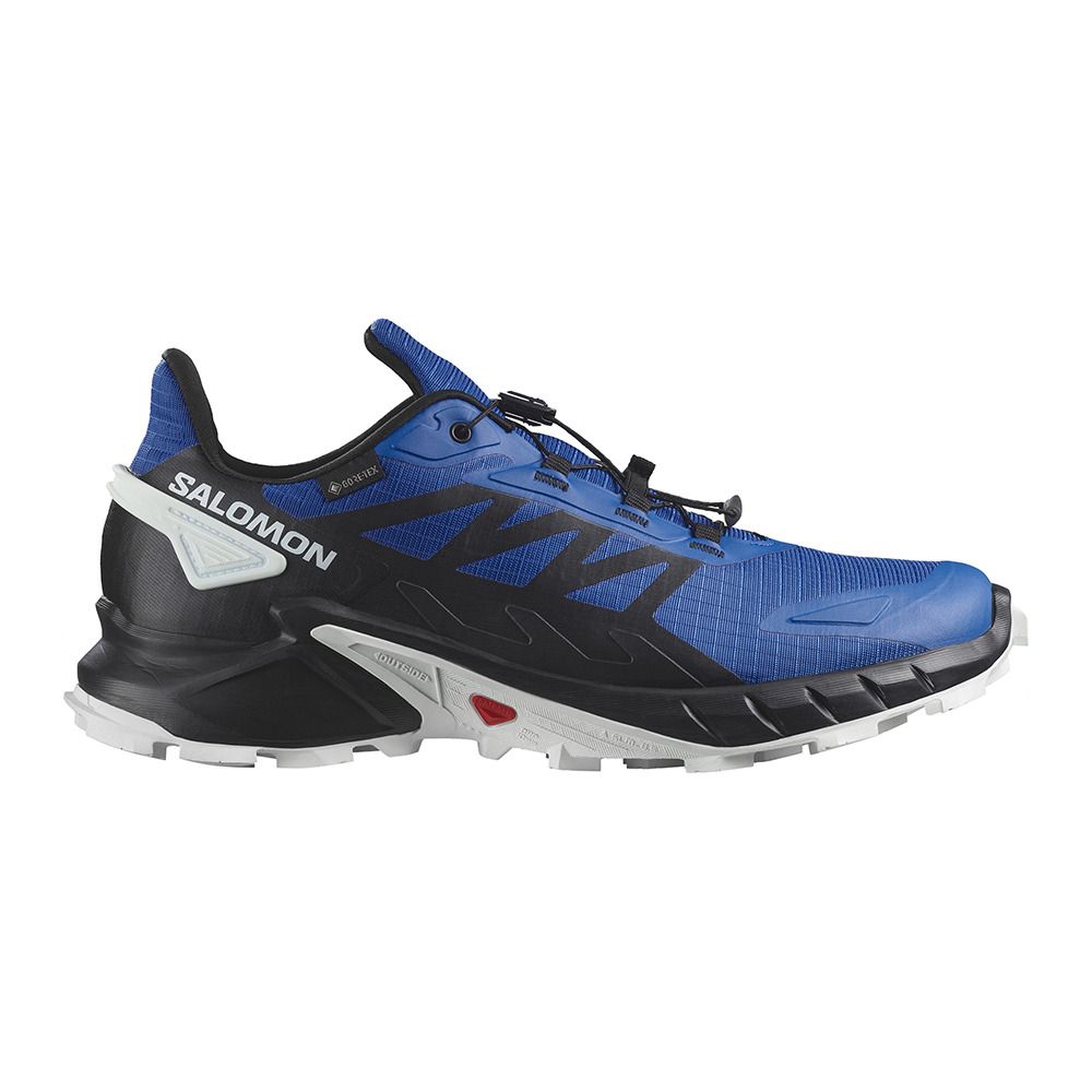 Salomon SUPERCROSS 4 GTX - Chaussures trail Homme lapis blue/black/white