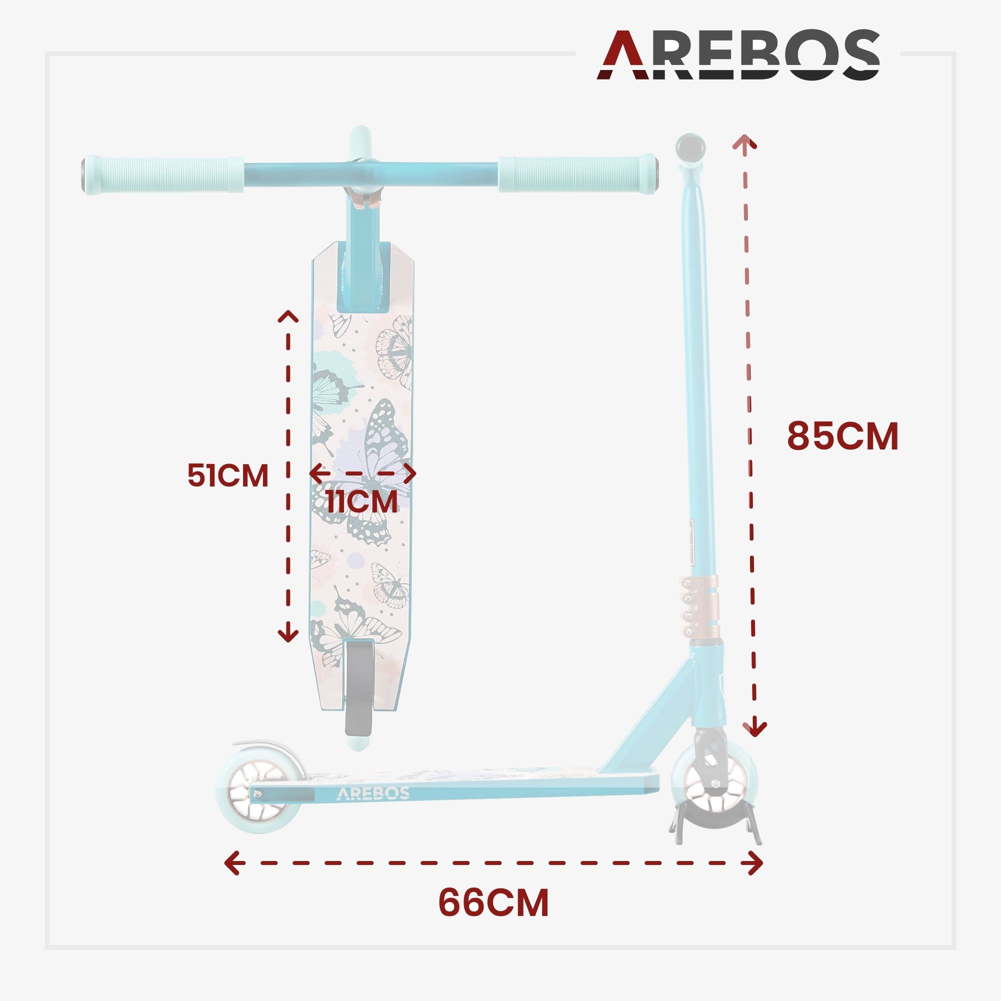 Tretroller Stunt Scooter