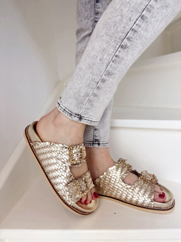 Inuovo - Mules 395010 Gold