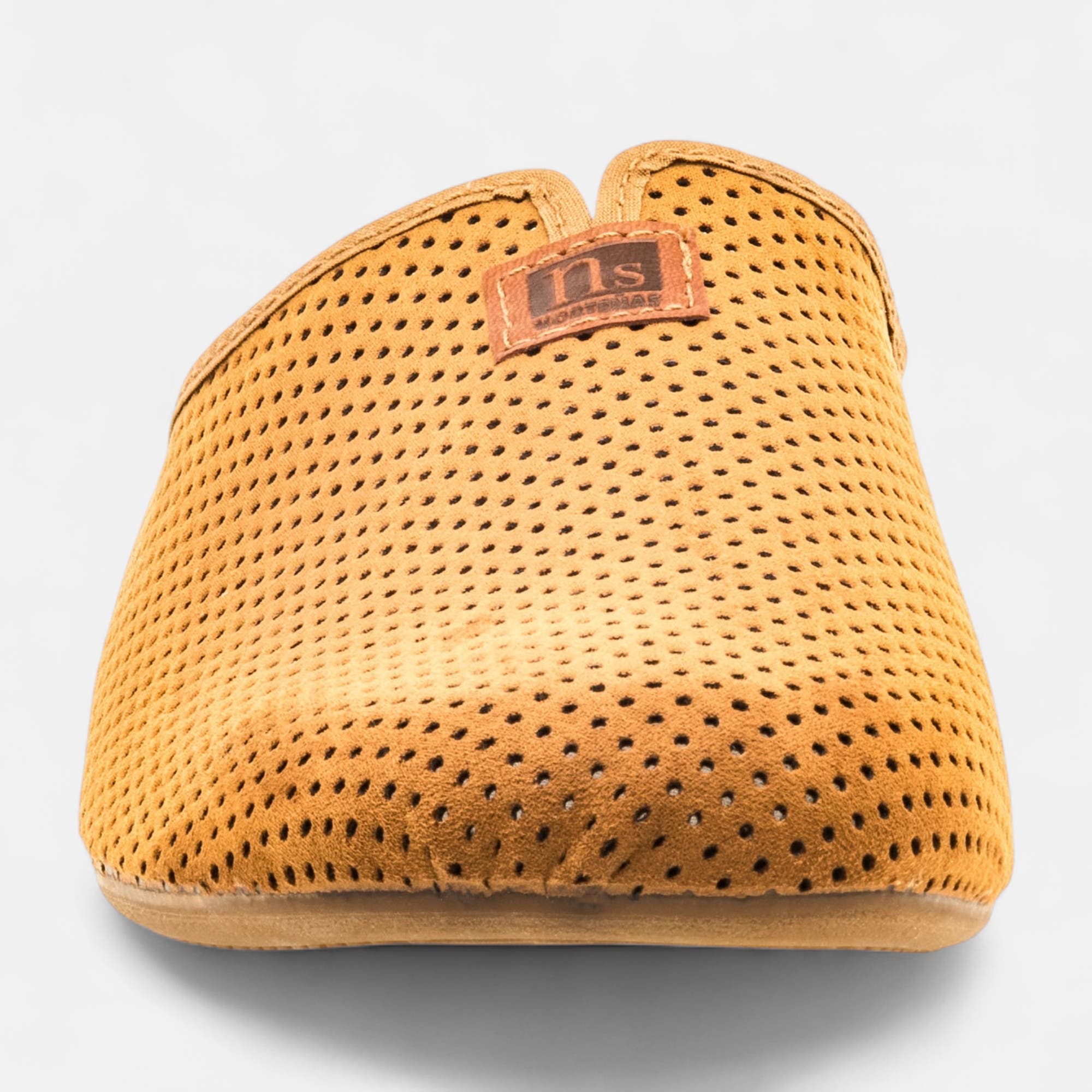 Pantoufles mules Homme camel