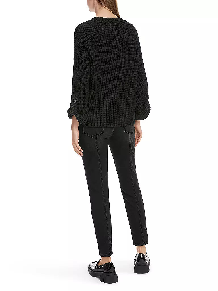 MARC CAIN Pullover schwarz