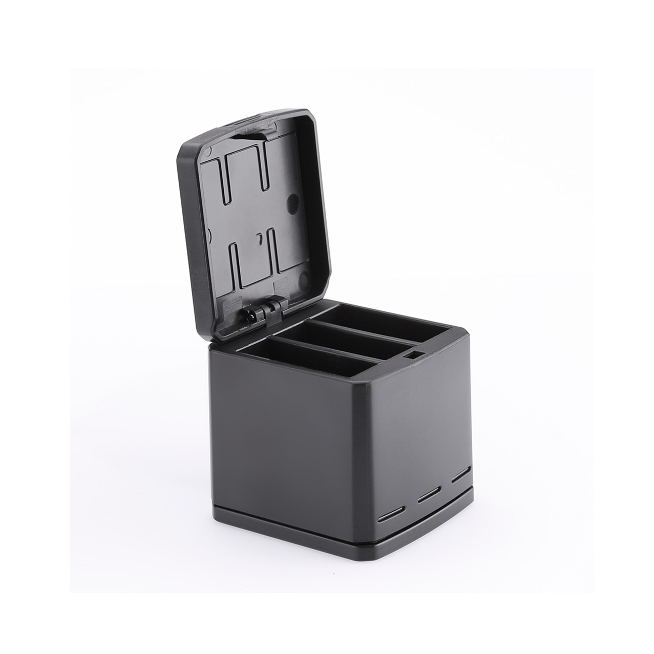 GoPro Hero 6 / 5 3-fach USB Akku Box Ladegerät - Schwarz