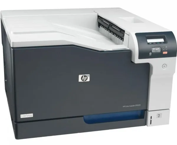 HP Color LaserJet Professional CP5225n - Printer - farve - laser - A3 - 600 dpi - op til 20 spm (mono) / op til 20 spm (farve) - kapacitet: 350 ark - USB, LAN