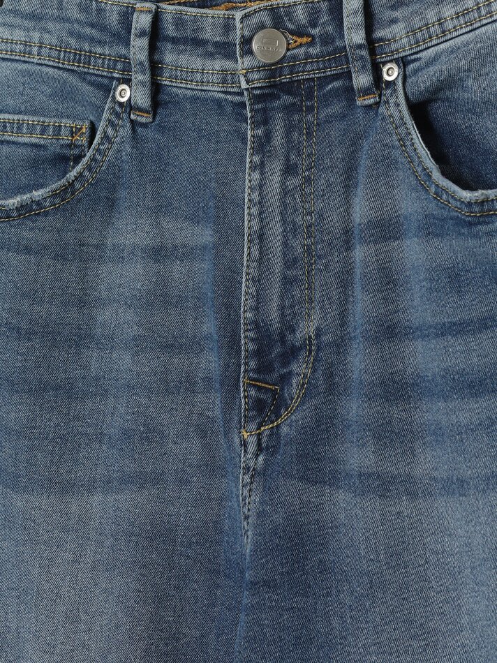 Calça jeans skinny confortável cor cenoura - Índigo