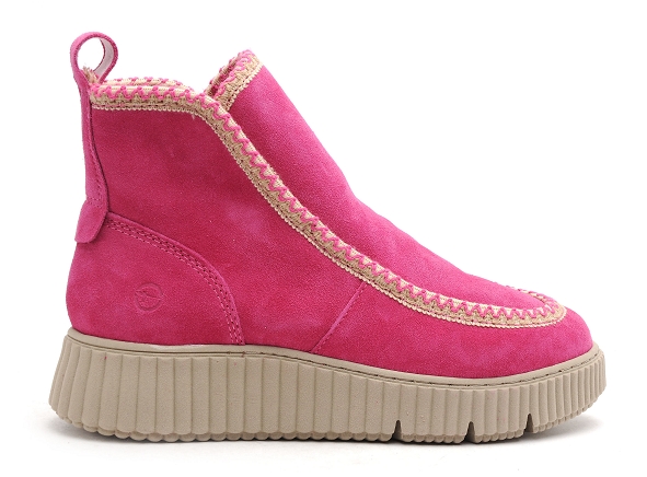Tamaris boots bottine plates femme 26865 41 rose