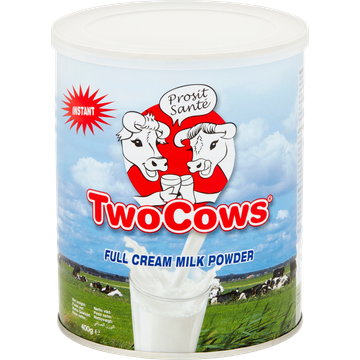 Two Cows Instant Full Cream Milk Powder 400 g