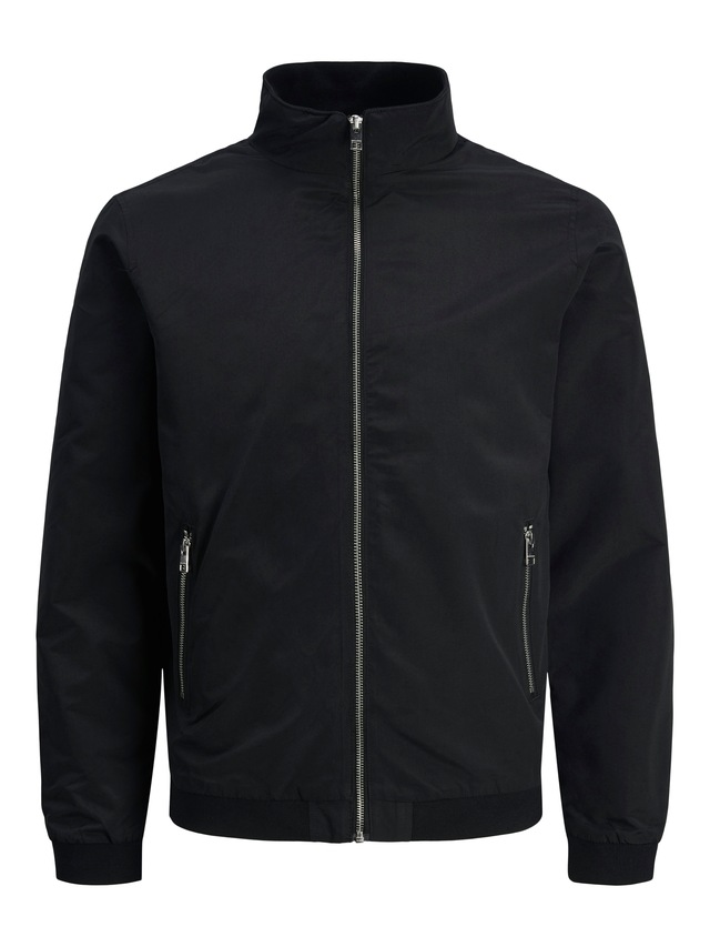 Jack & Jones Blouson »JJERUSH Stylisch, funktional, ideal für Herbst, pflegeleicht« ohne Kapuze mit stylischem Stehkragen