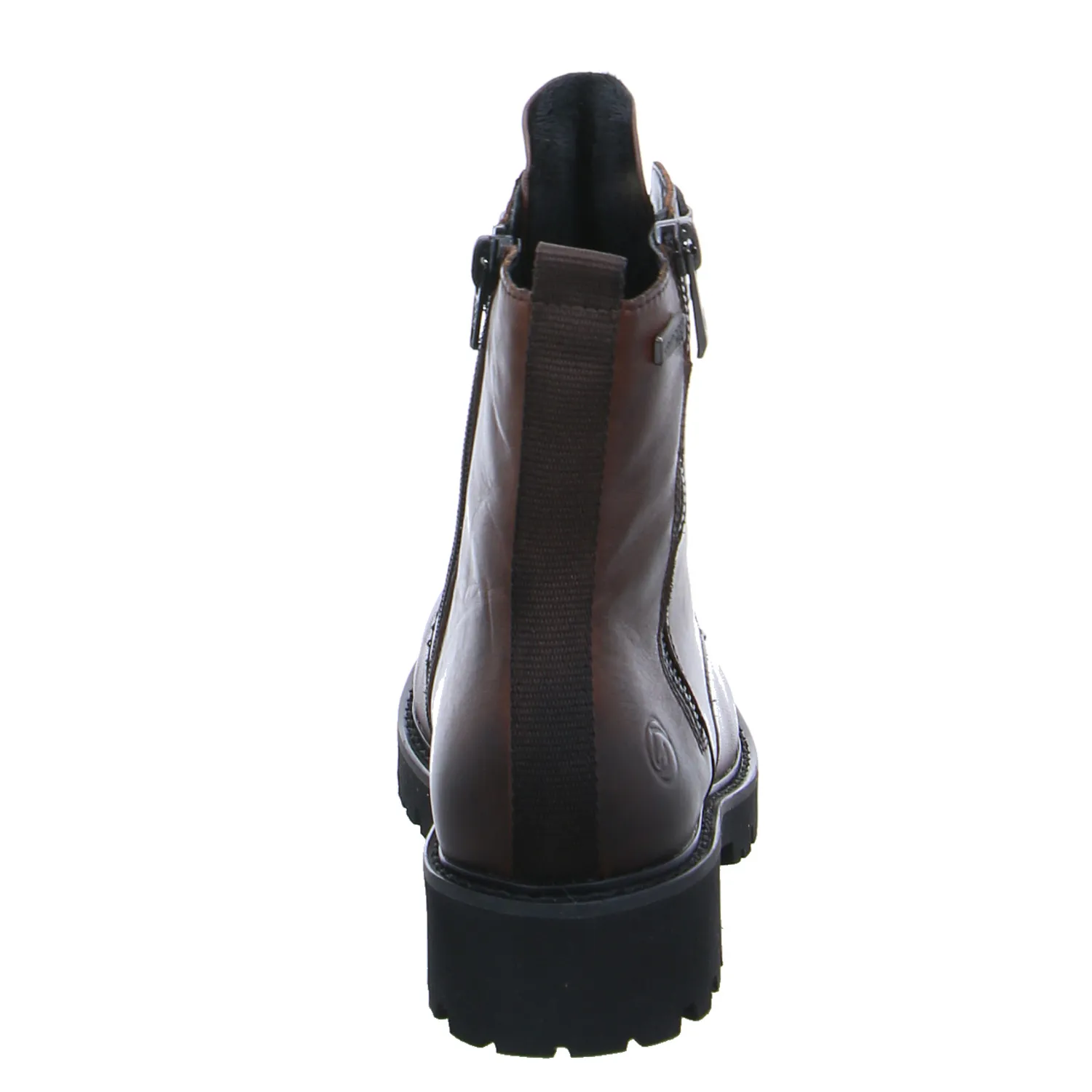 REMONTE Boot Braun Leder