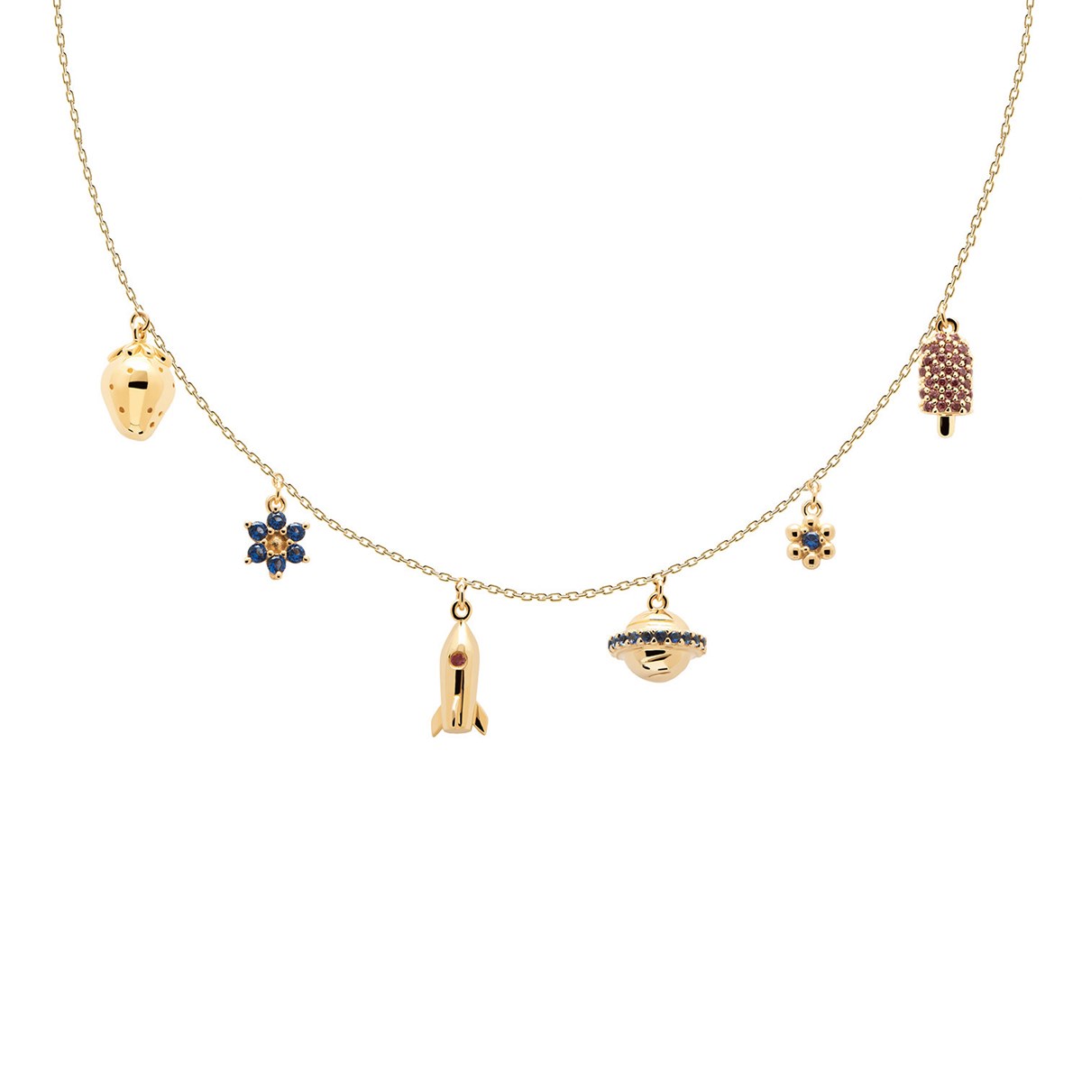 Collier PdPaola Les petites doré