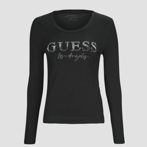 Guess - LS VN LOGO MICRO - Noir