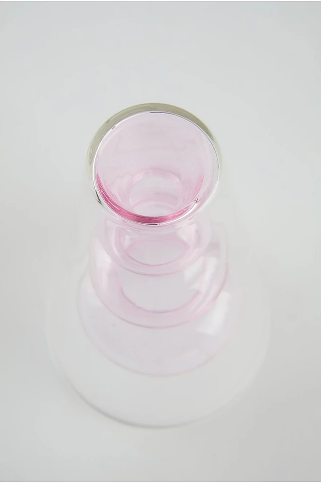 TILO PINK glassvase høyde 18 cm