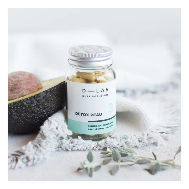 D-LAB NUTRICOSMETICS Détox Peau Complément alimentaire - 1 mois