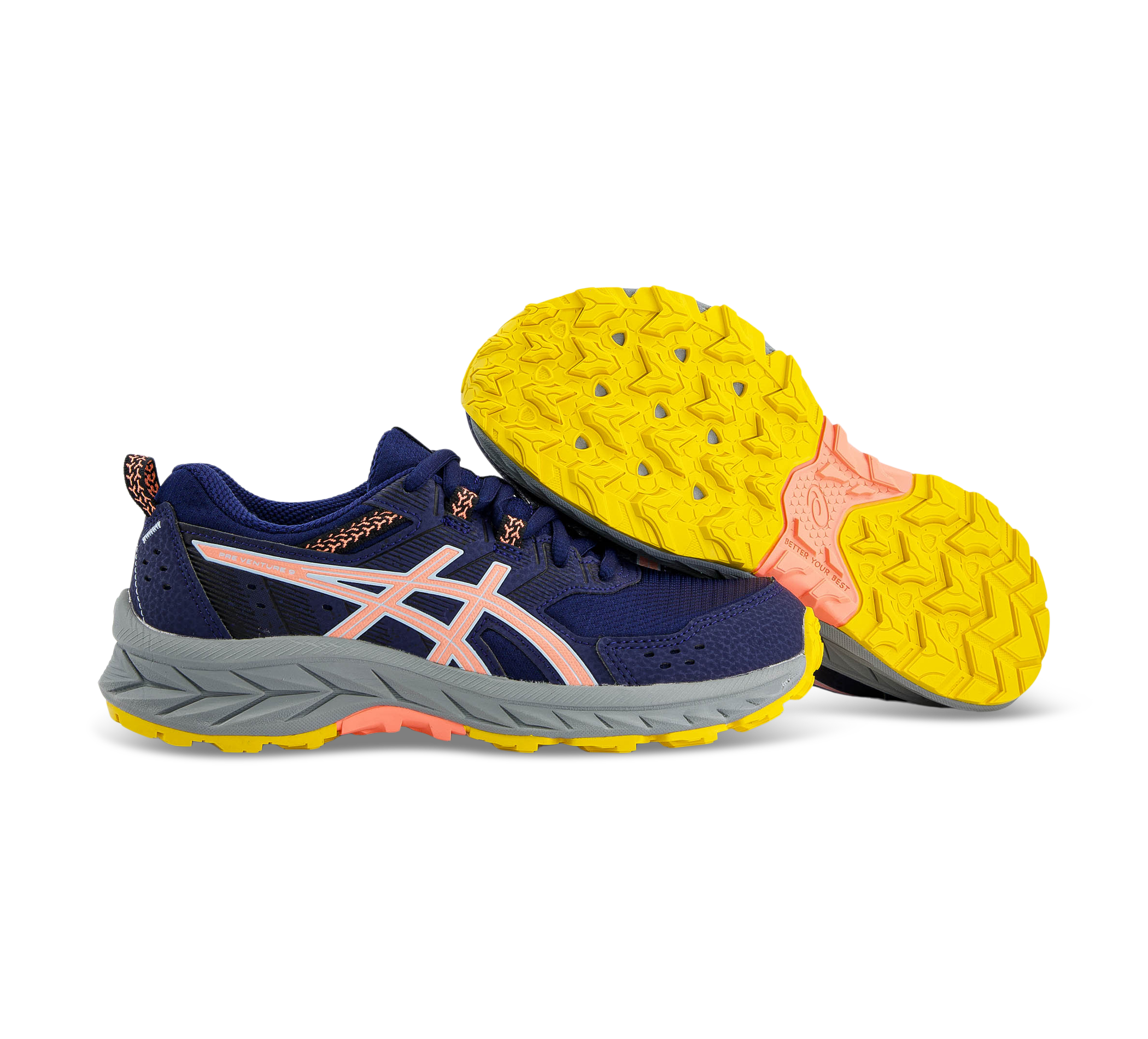 Asics PRE-VENTURE 9 GS blau