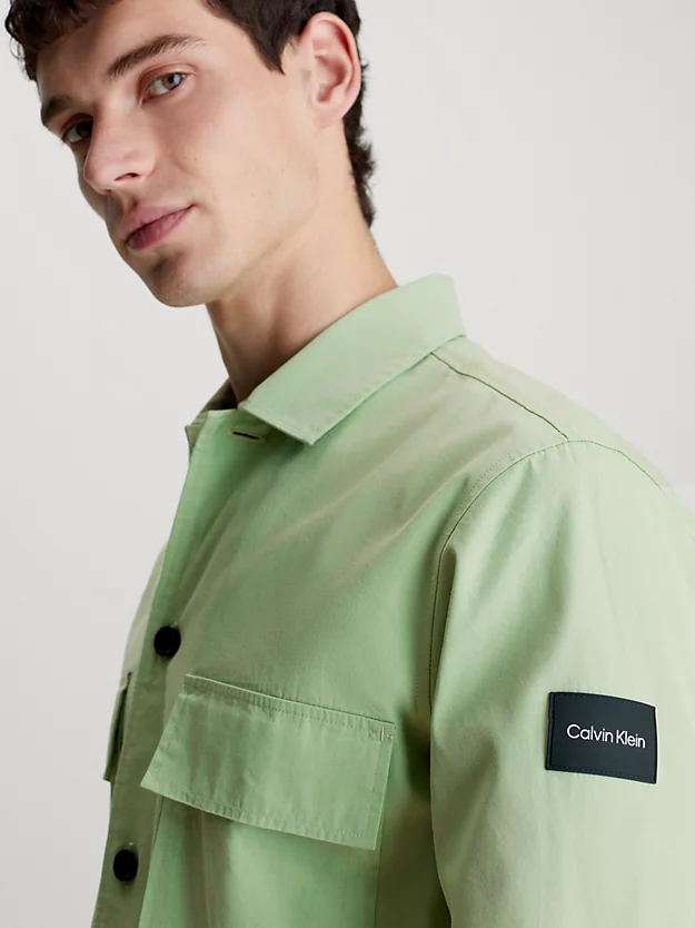 Camisa de sarja quadrada