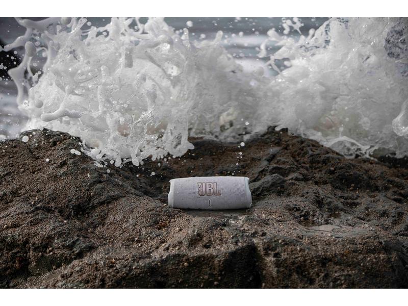 JBL Bluetooth Speaker Charge 5 Grau Tragbarer wasserdichter Lautsprecher mit Powerbank