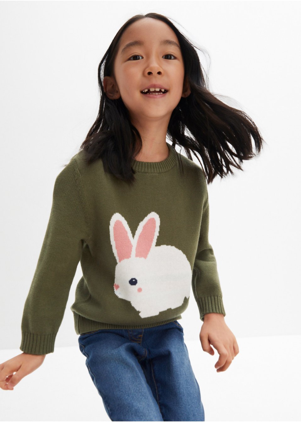 Pull en maille coton enfant