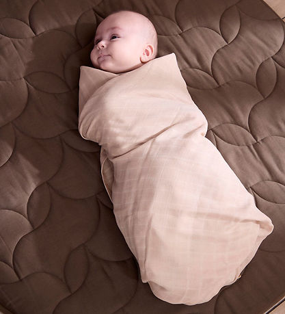 Filibabba Babysv?b - Musselin - 120x120 cm - Warm Grey