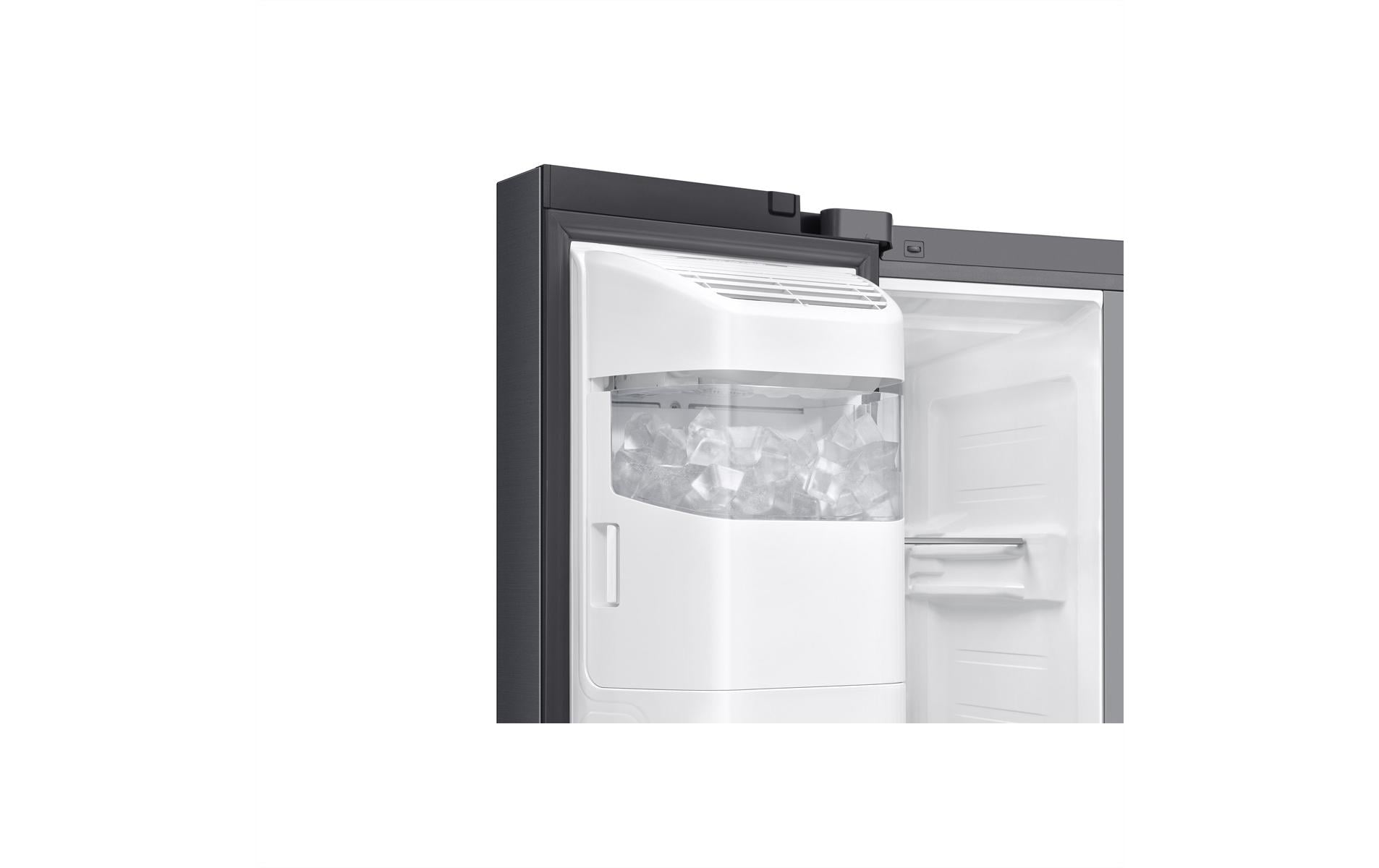 Foodcenter RS80F64KEFWS Schwarz<br>Side by Side Kühl- und Gefrierteil
