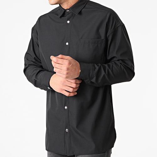 Chemise Manches Longues LL253 Noir