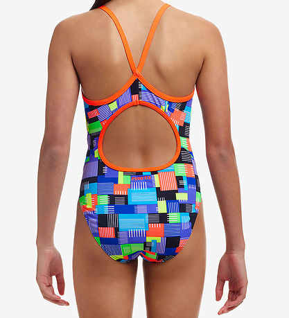 Funkita Badeanzug - Diamond Back - UV50+ - Chip-Set