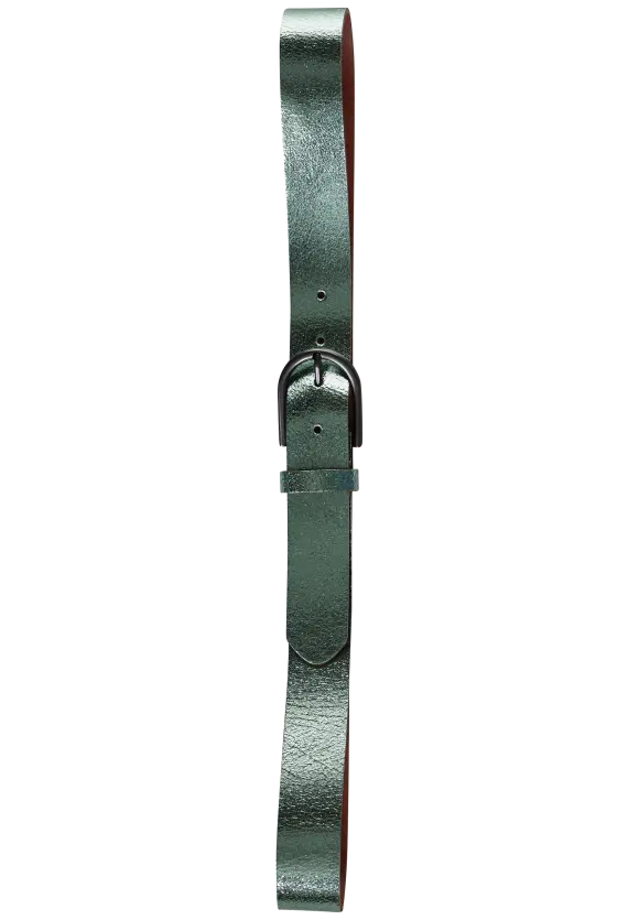 Ledergürtel - light spring green