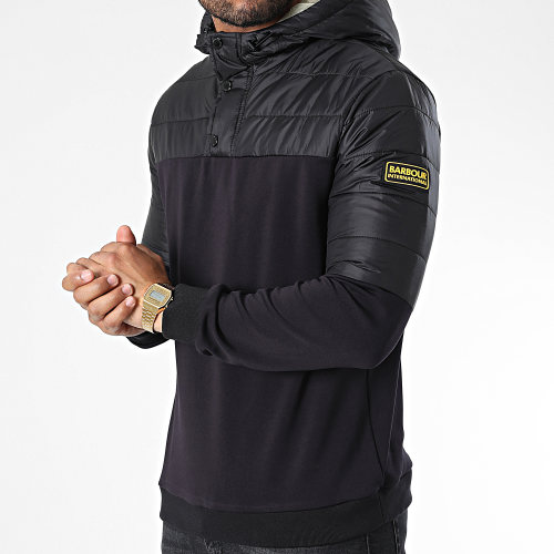 Sweat Capuche Jaxon MQS0021 Noir