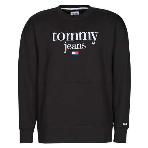Tommy Jeans - TJM REG MODERN CORP LOGO CREW Negro