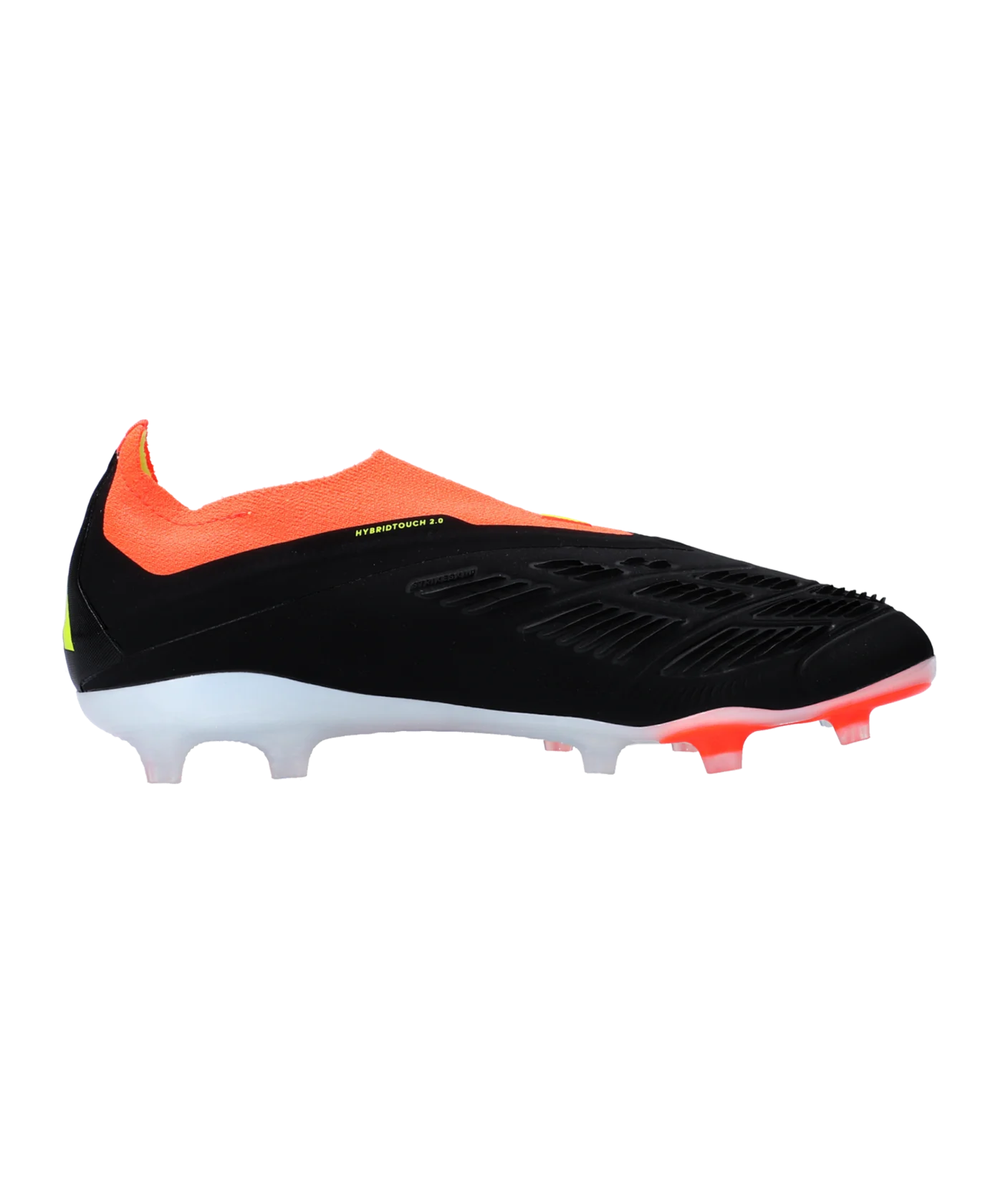 adidas Predator Elite LL FG Solar Energy Kids Schwarz Weiss Rot