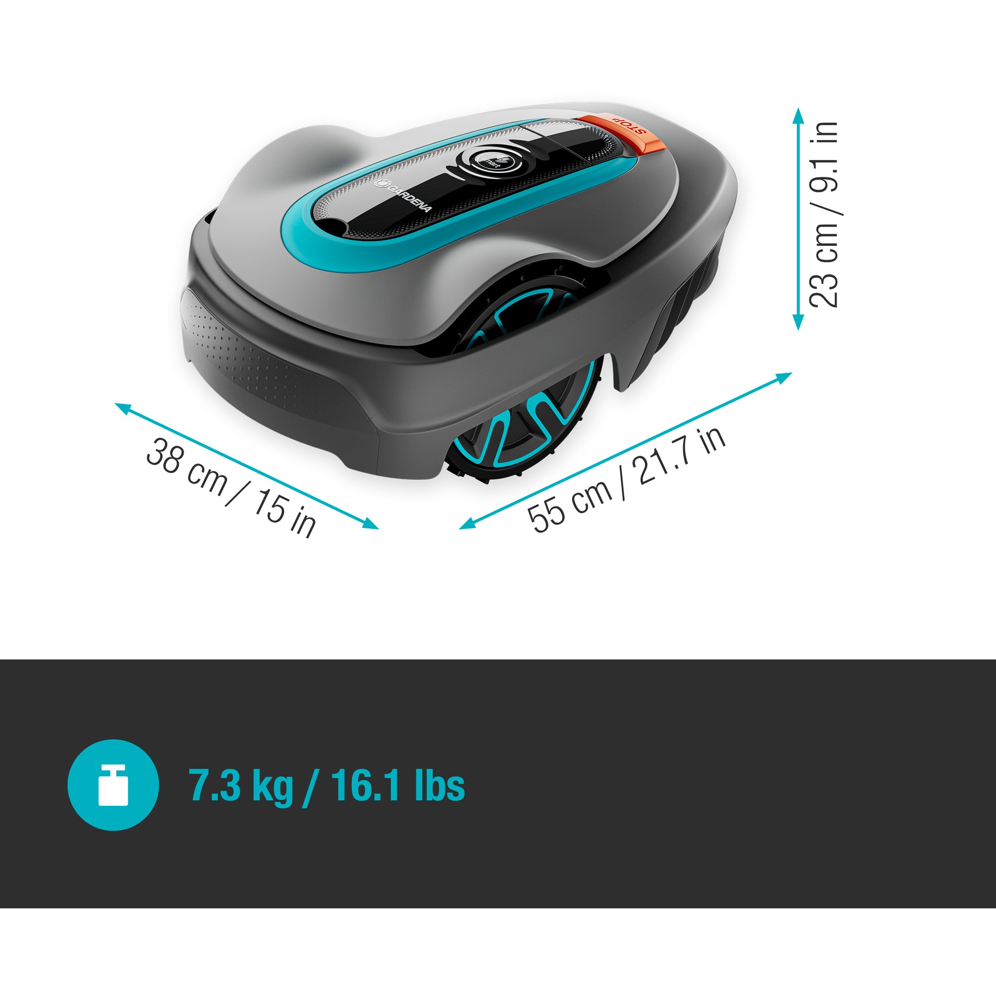 GARDENA Mähroboter Mähroboter smart SILENO city 600m² Set