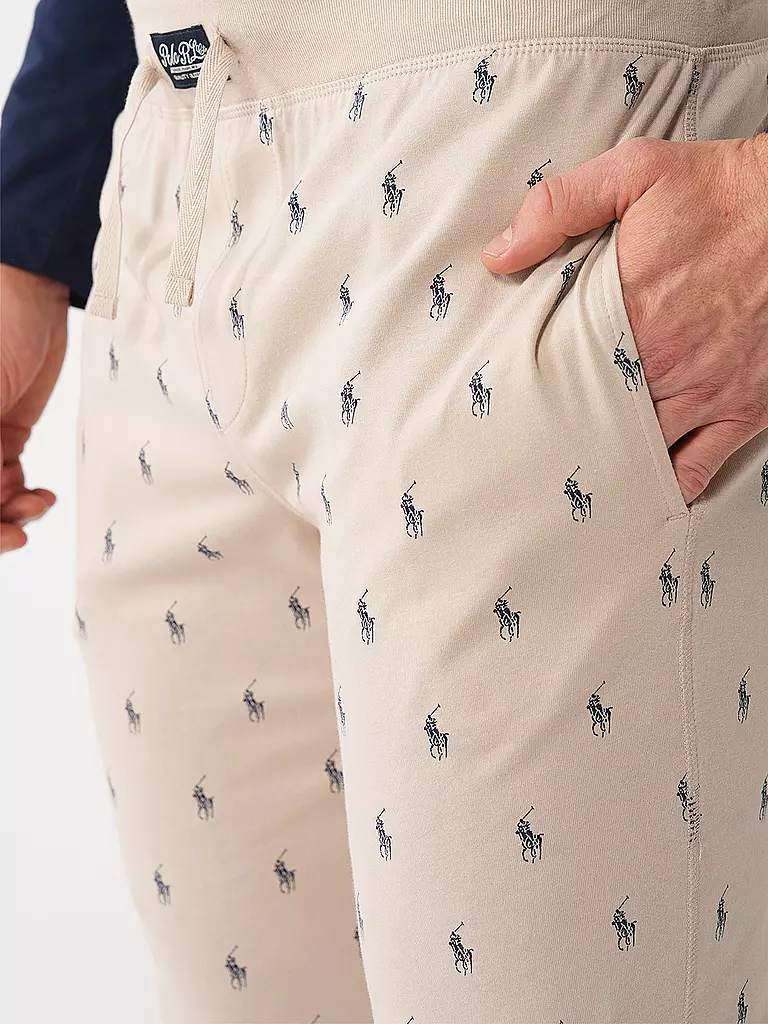 POLO RALPH LAUREN Pyjama Hose  hellgrau