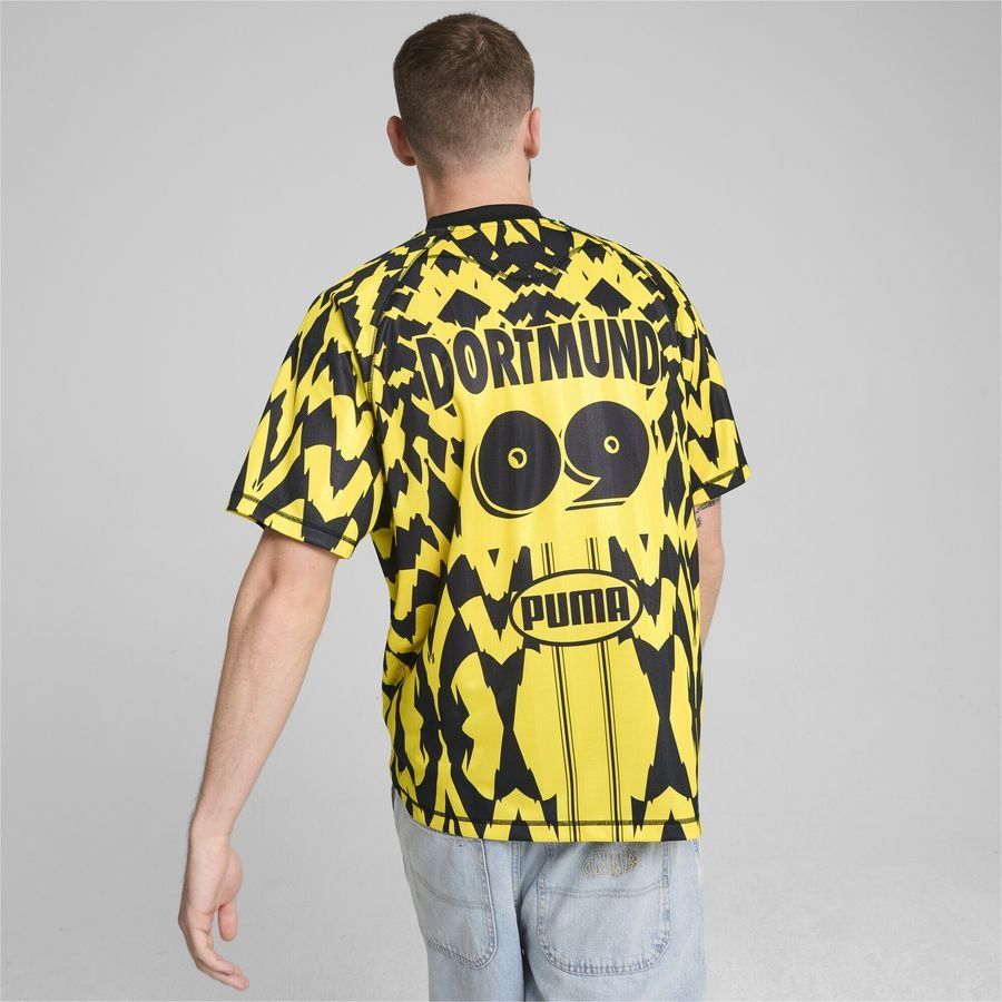 Dortmund Retro Maillot - Jaune/Noir