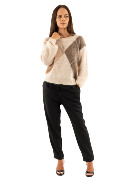 Pull hiver grace & mila nanse_22696 beige